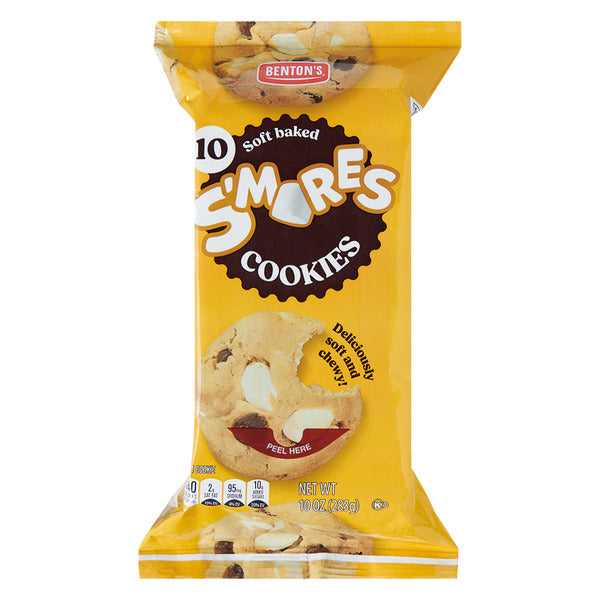 Benton's S'mores Soft Baked Cookies - 10 Count