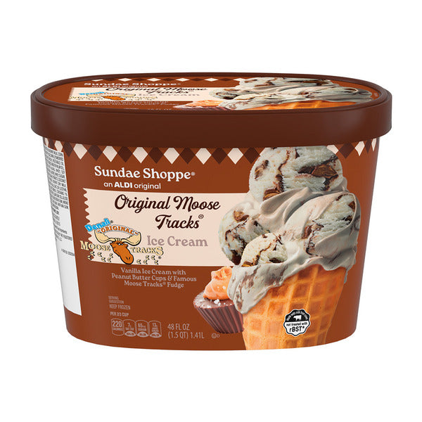 Sundae Shoppe Moose Tracks Ice Cream