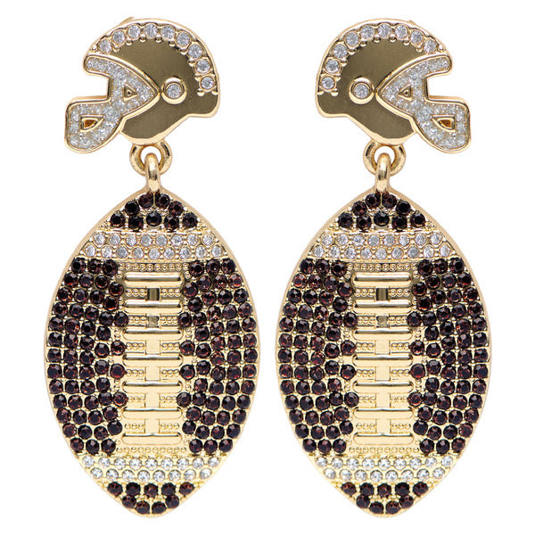 Serra Football Dangle Earrings