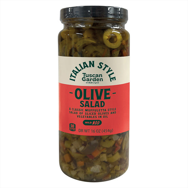 Tuscan Garden Mild Muffuletta Style Olive Salad