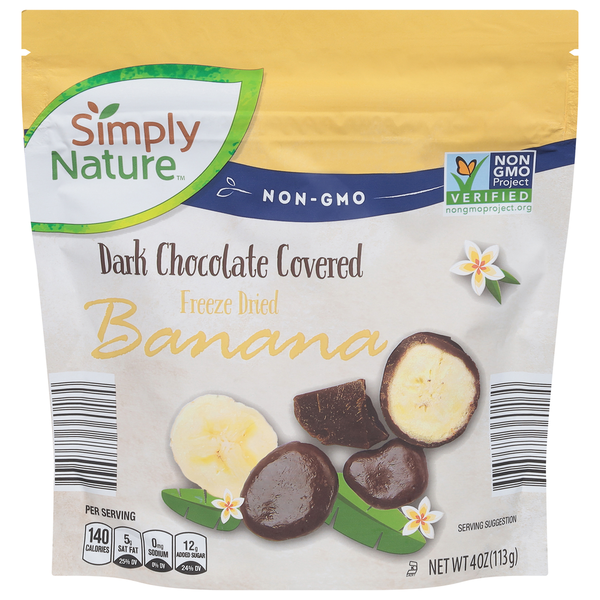 Simply Nature Dark Chocolate Covered Banana