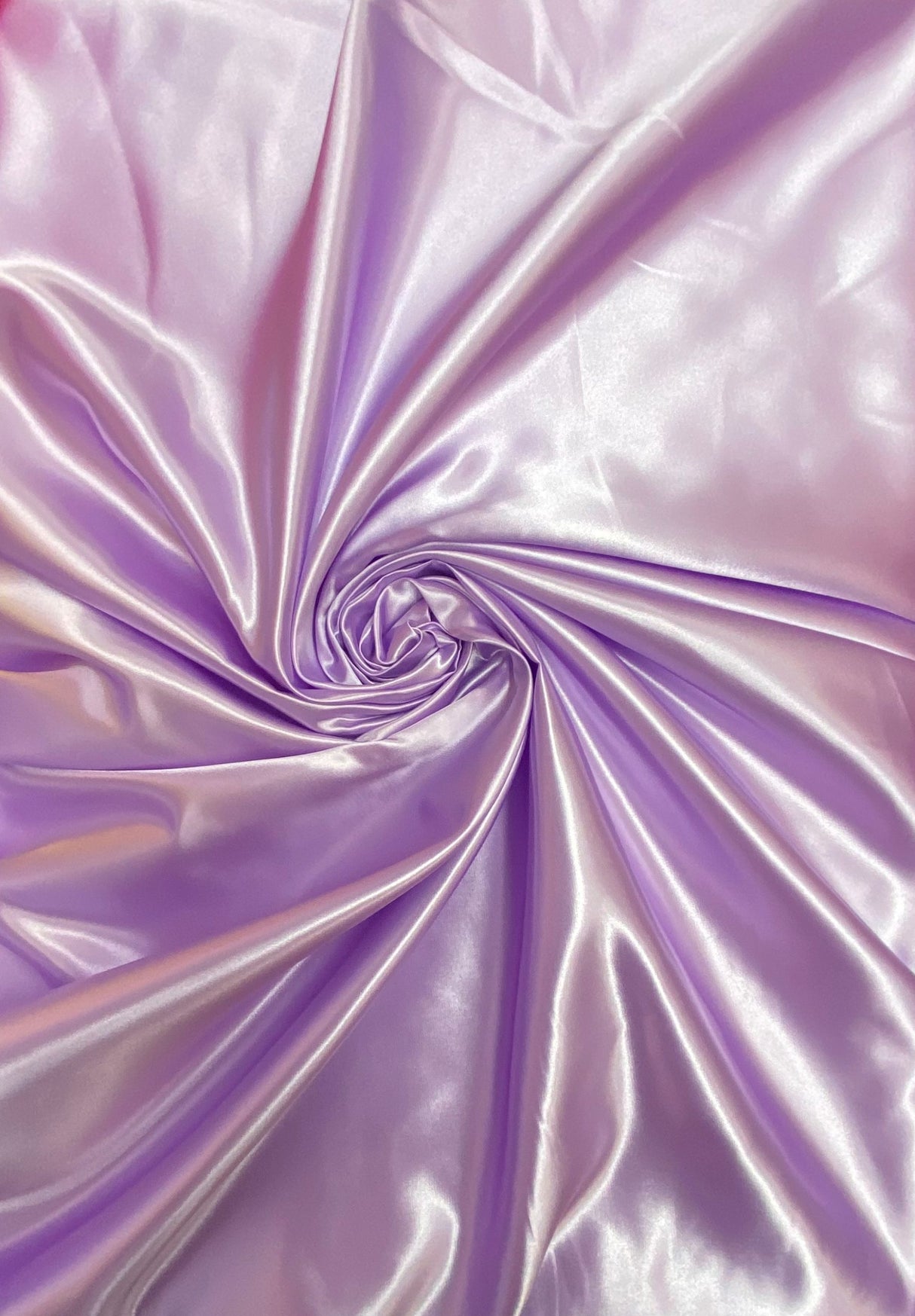 Lavender Bridal Satin Fabric - Lavender, 58"-60" Width (1 Yard)
