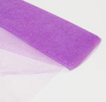 10 Yard Sparkling Glitter Tulle Fabric Bolt for Wedding Party Decoration 54 Inch Width