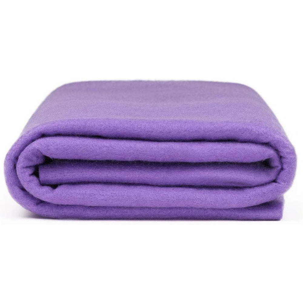 Lavender Felt Acrylic Fabric - Lavender, 72" Width, 1.6Mm Thick