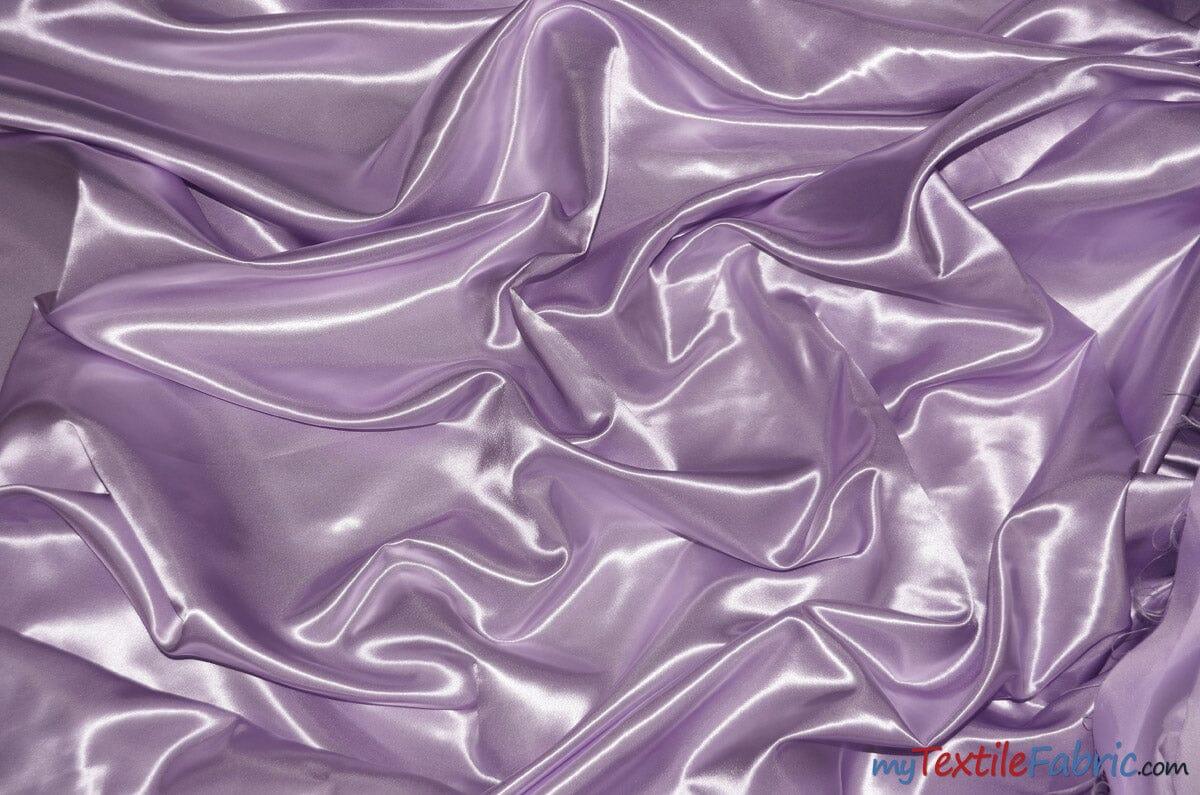 Silky Soft Medium Satin Polyester Fabric - Solid, 58/60" Width (70 Yard Bolt)
