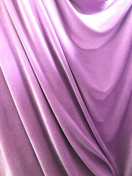 1 Yard Stretch Velvet Fabric Soft 4 Way Stretch for Apparel and Home Decor 60 Inch Width