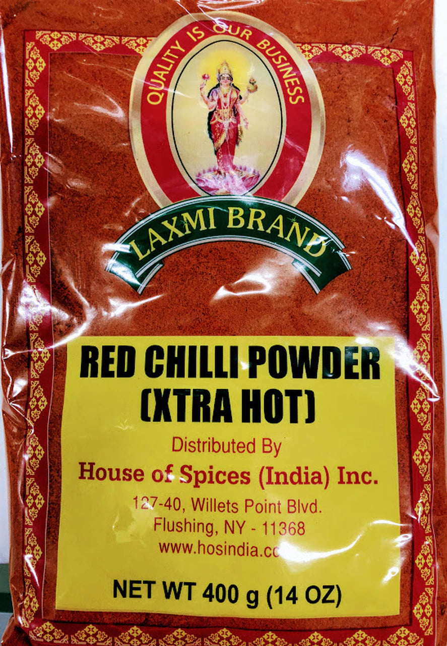 LAXMI RED CHILLI EXTRA HOT (14 OZ)