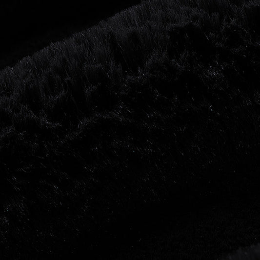 Luxe Cuddle Bunny Black Cuddle Fabric 58/60"
