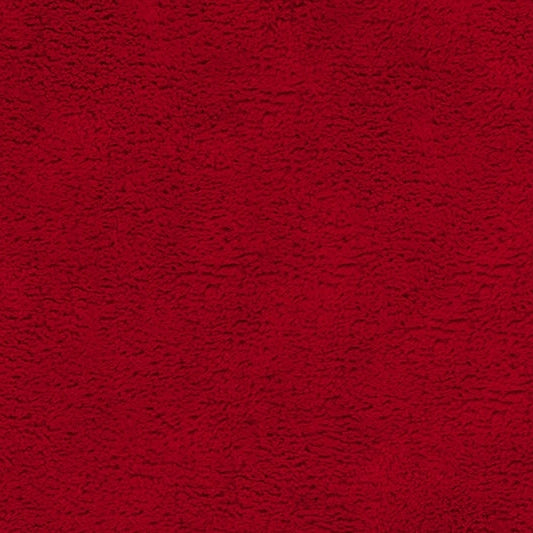 Luxe Cuddle Bunny Cardinal Fabric 58/60"