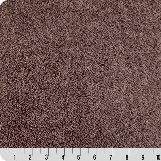 Polyester Cuddle Fabric Rum Raisin Arctic Fox 58/60"
