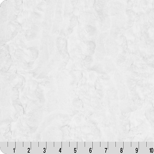 Luxe Cuddle Glacier Snow Fabric 58-60"