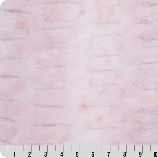 Luxe Cuddle Milan Lynx Fabric Rosewater