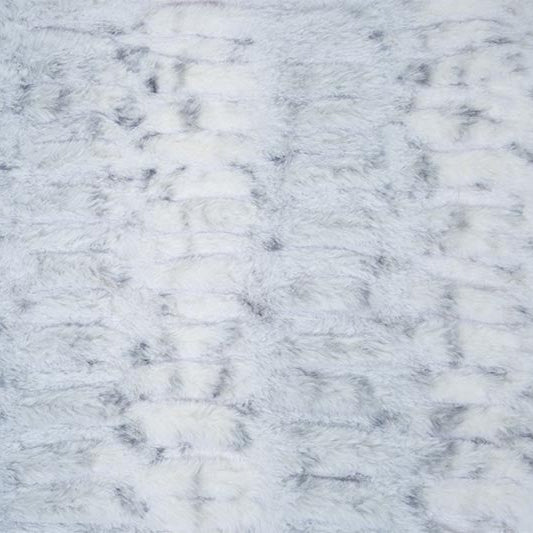 Luxe Cuddle Milan Lynx Fabric Silver