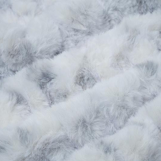 Luxe Cuddle Milan Lynx Fabric Silver