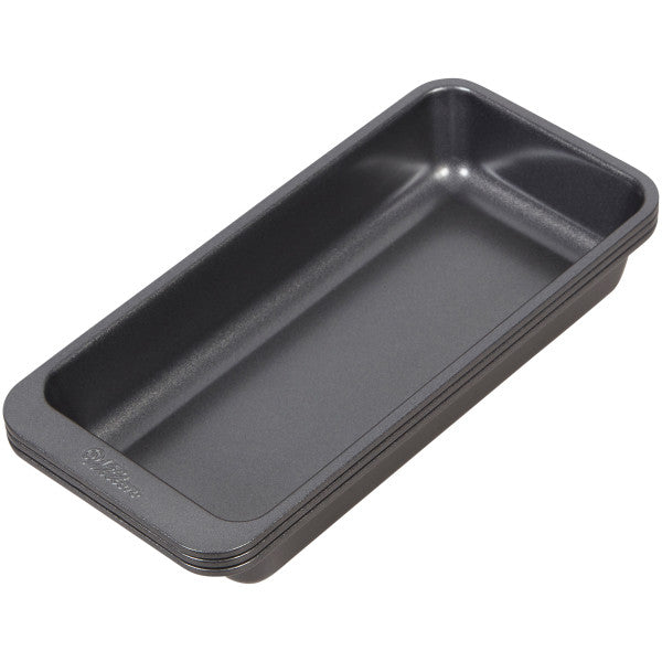 Wilton Perfect Results 8 x 4-Inch Premium Non-Stick Baking Pan Set, 3-Piece