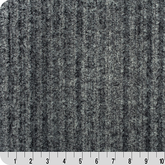 Luxe Cuddle Weave Silver Fabric 58"-60"