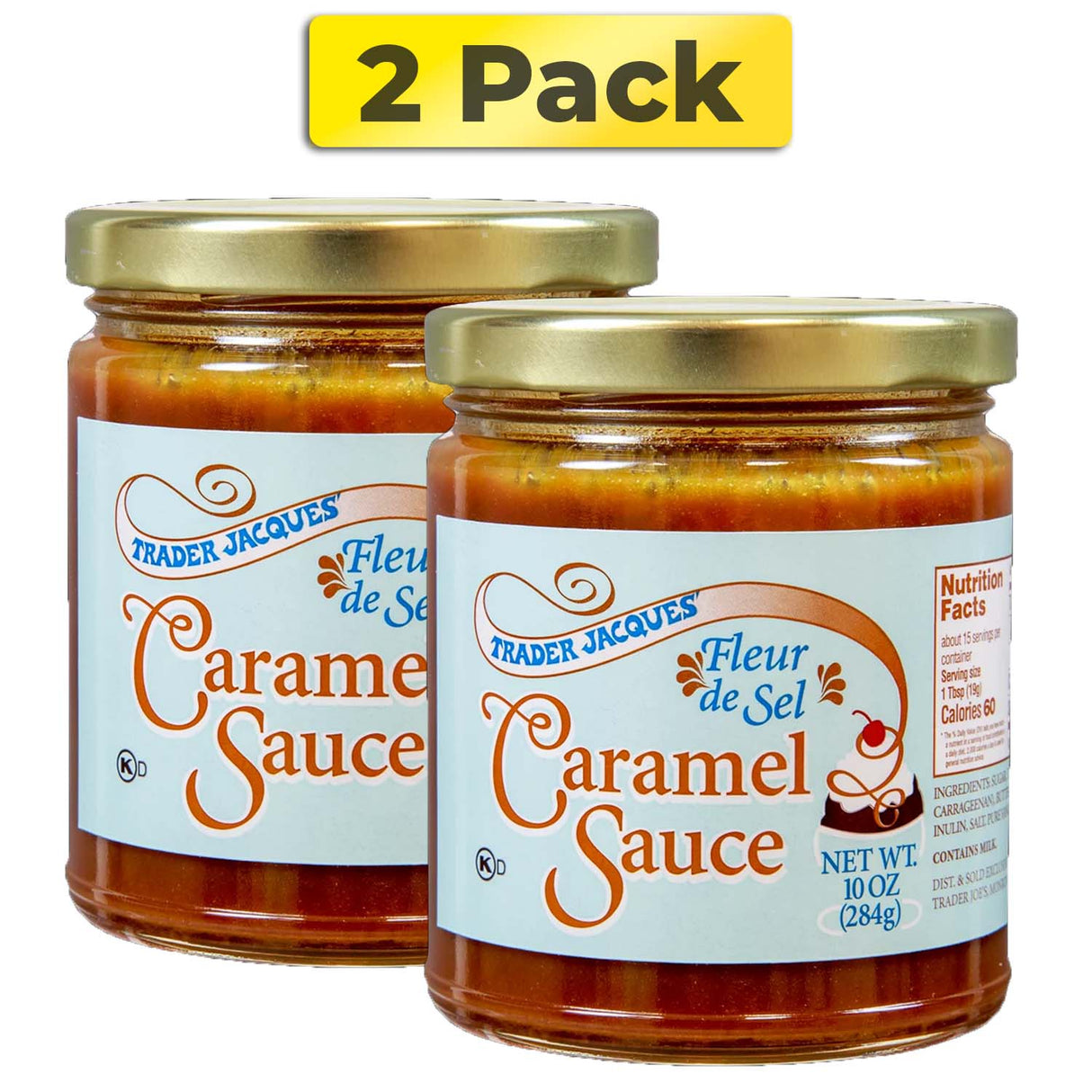 Trader Joe's Fleur de Sel Caramel Sauce | 10 oz