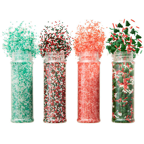 Wilton Christmas Sprinkles Mega Bulk Set, 19.3 oz.