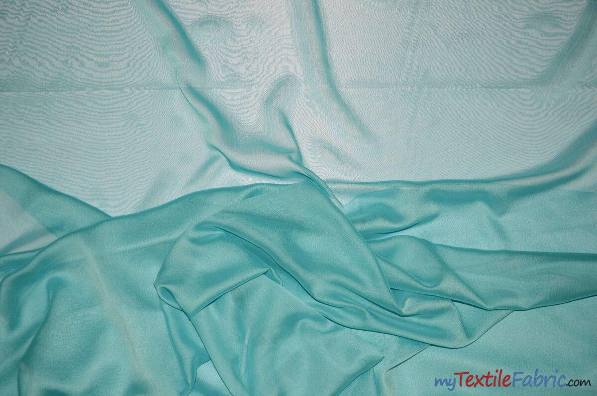 Two Tone Chiffon Polyester Fabric - Iridescent Sheer, 58/60" Width, Multiple Colors (Yards, Bolts, Sample Swatch)