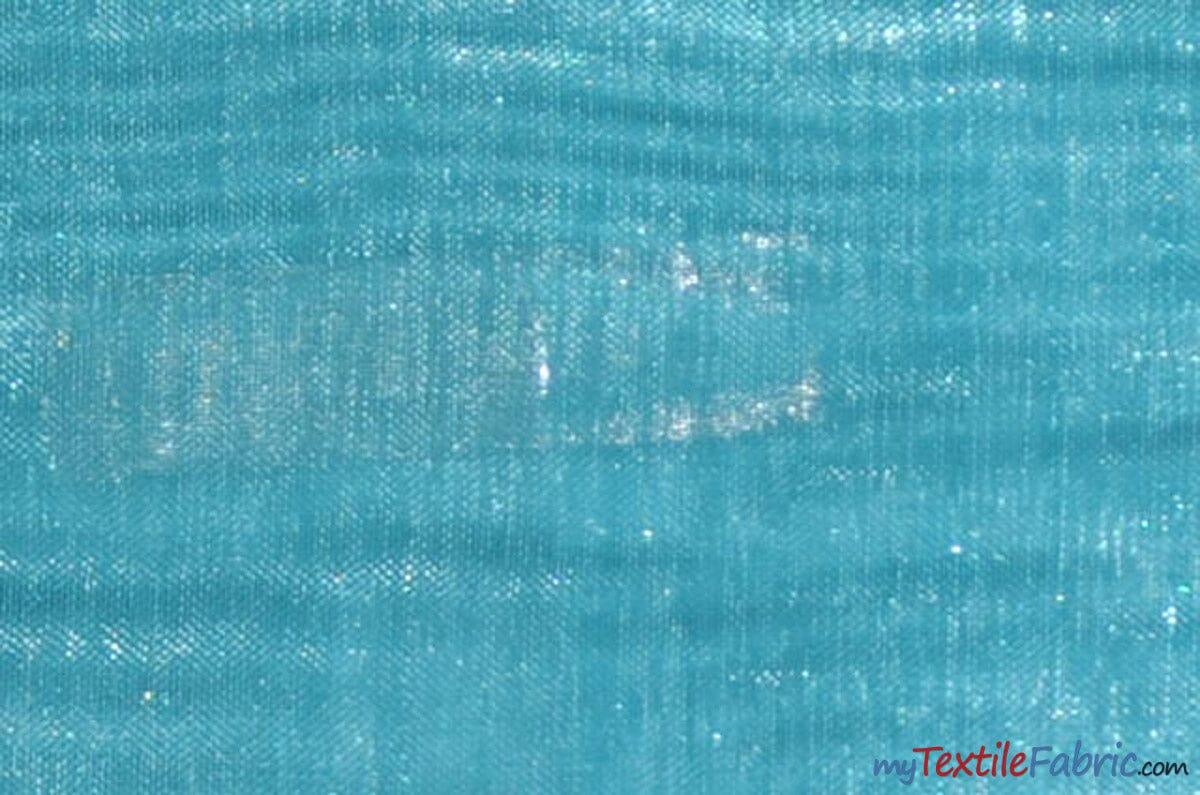 Mirror Organza Polyester Fabric - Sheer, Soft And Smooth, 58/60" Width (Continuous Yards & By Bolt)