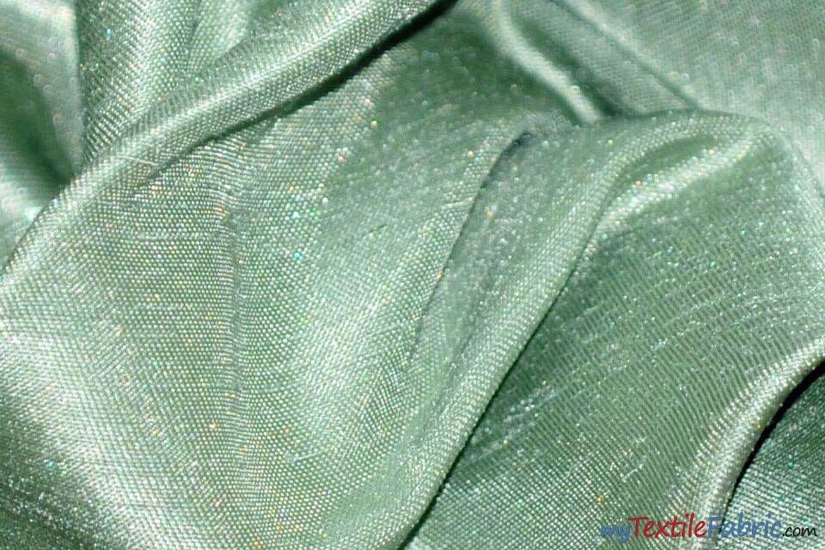 Shantung Satin Polyester Fabric - Reversible Satin Dupioni Silk, Multiple Colors, 58/60" Width (Yards, Bolts, Sample Swatches)