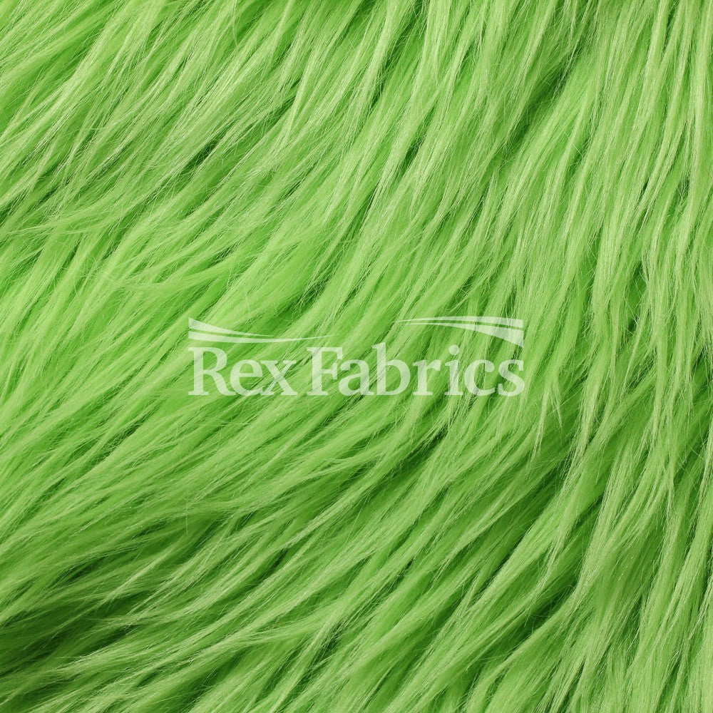 Mohair Fur Poly Acrylic Fabric - Solid Faux Fur, Multiple Colors, 58/60" Width (1 Yard)
