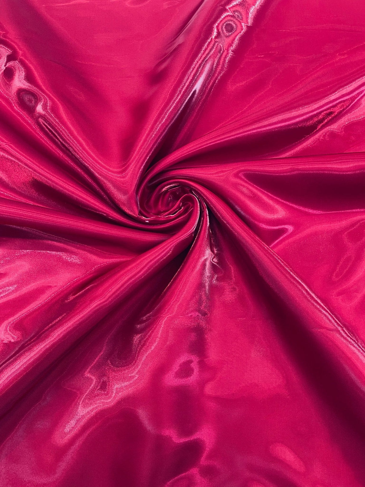 Liquid Wet Bridal Satin Polyester Fabric - High Shine Finish, 58" Width (1 Yard)