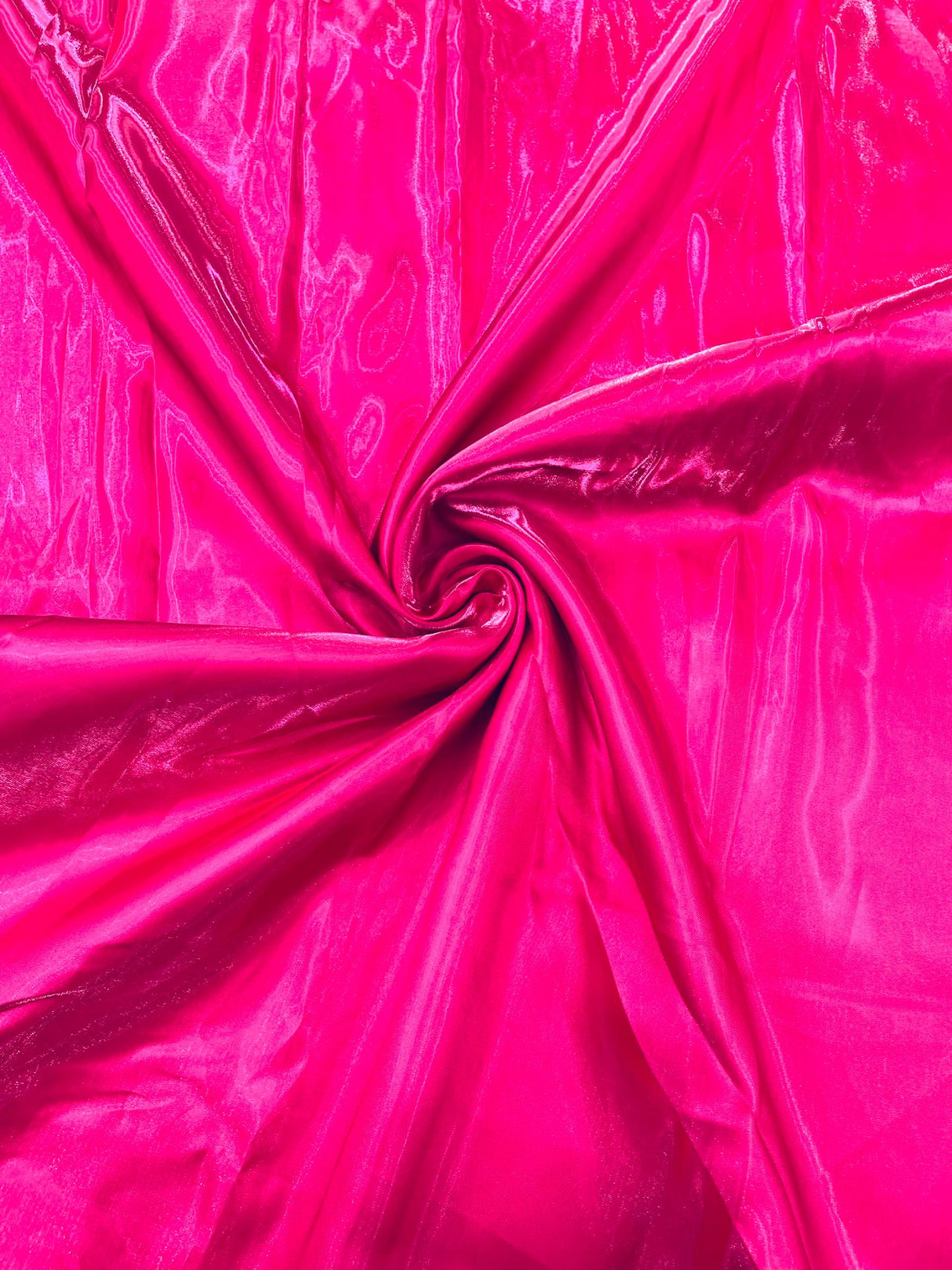 Liquid Wet Bridal Satin Polyester Fabric - High Shine Finish, 58" Width (1 Yard)