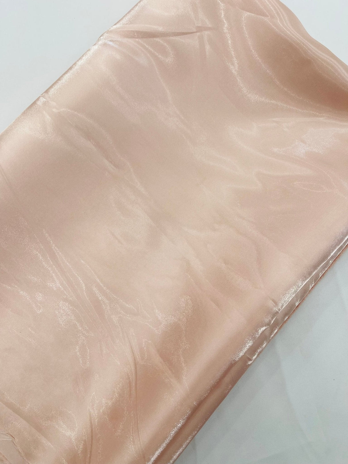 Liquid Wet Bridal Satin Polyester Fabric - High Shine Finish, 58" Width (1 Yard)