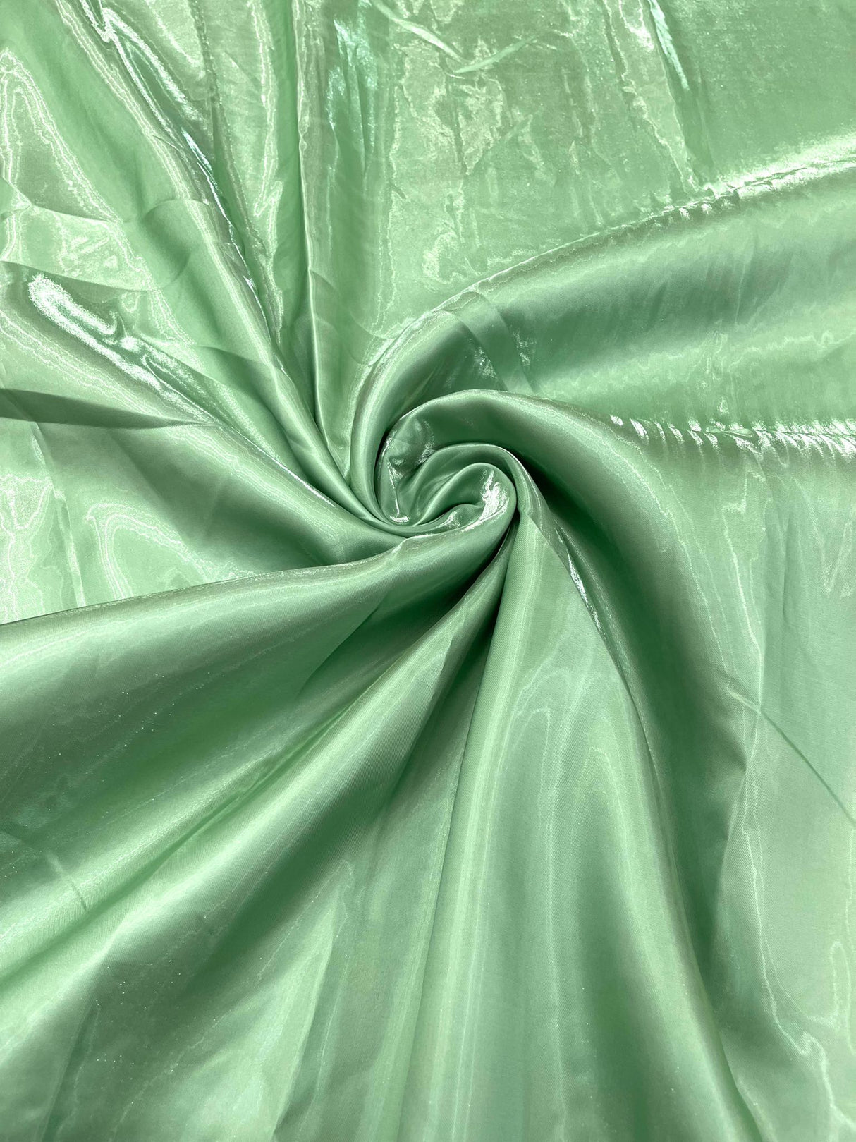 Liquid Wet Bridal Satin Polyester Fabric - High Shine Finish, 58" Width (1 Yard)