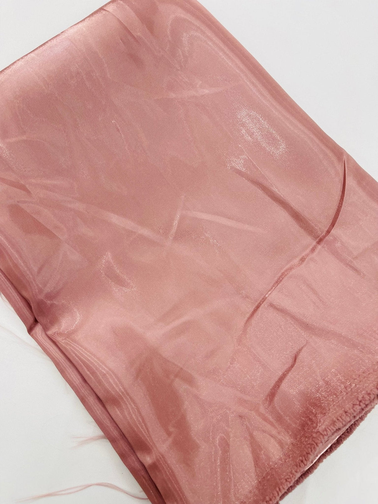 Liquid Wet Bridal Satin Polyester Fabric - High Shine Finish, 58" Width (1 Yard)
