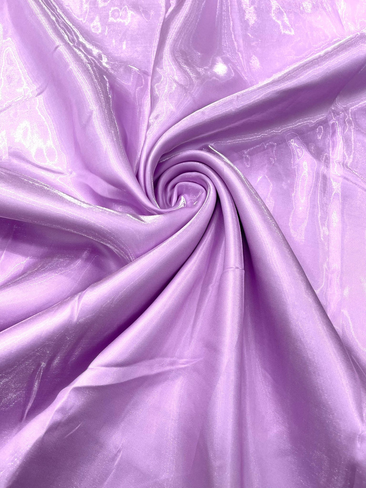 Liquid Wet Bridal Satin Polyester Fabric - High Shine Finish, 58" Width (1 Yard)