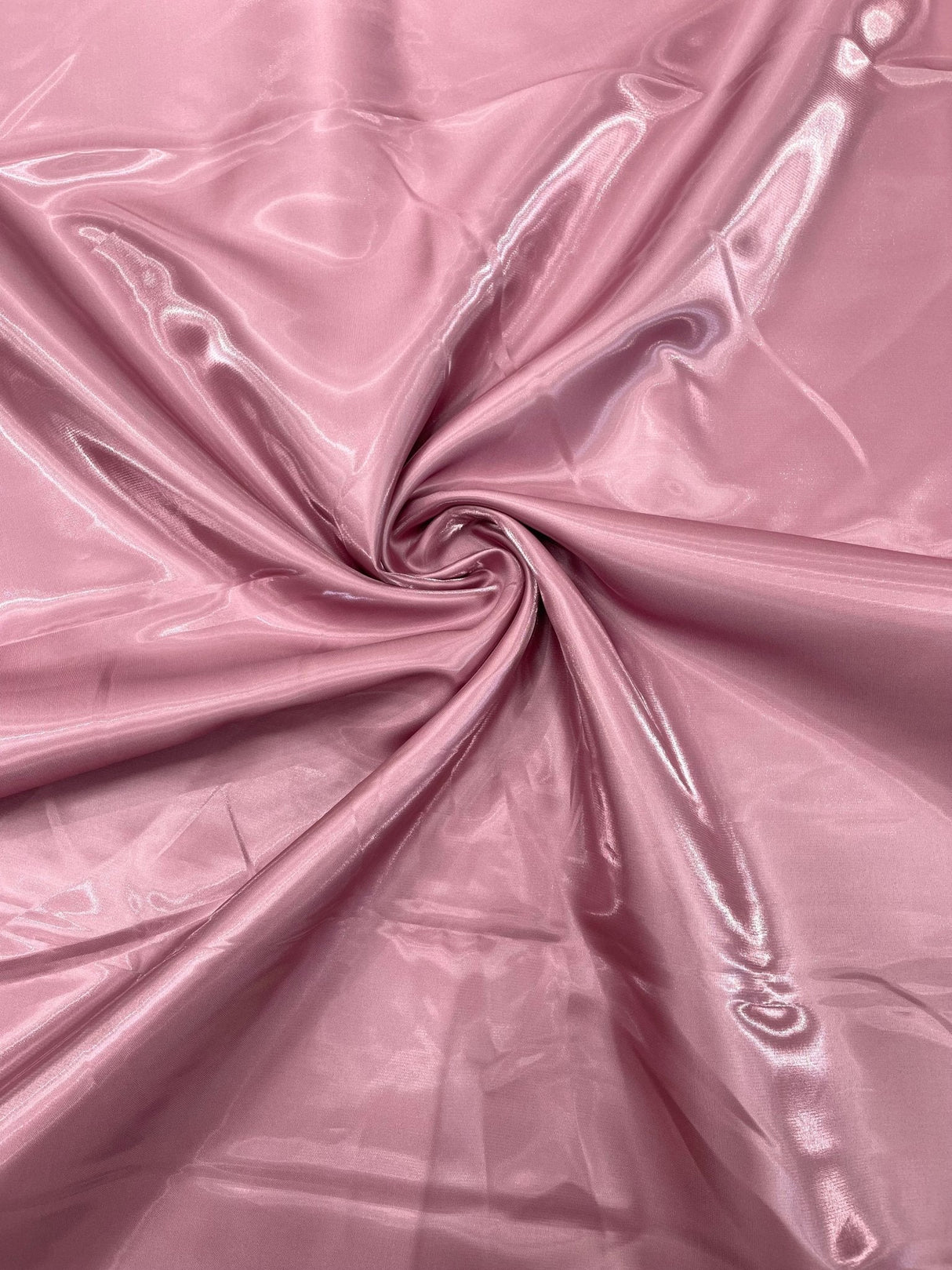 Liquid Wet Bridal Satin Polyester Fabric - High Shine Finish, 58" Width (1 Yard)