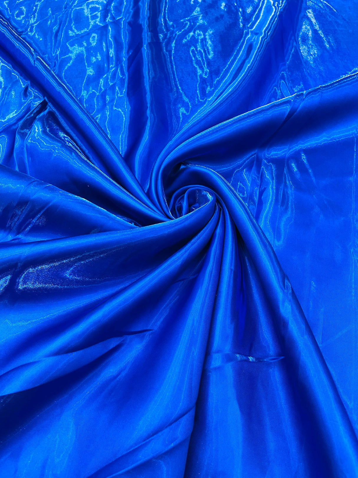 Liquid Wet Bridal Satin Polyester Fabric - High Shine Finish, 58" Width (1 Yard)