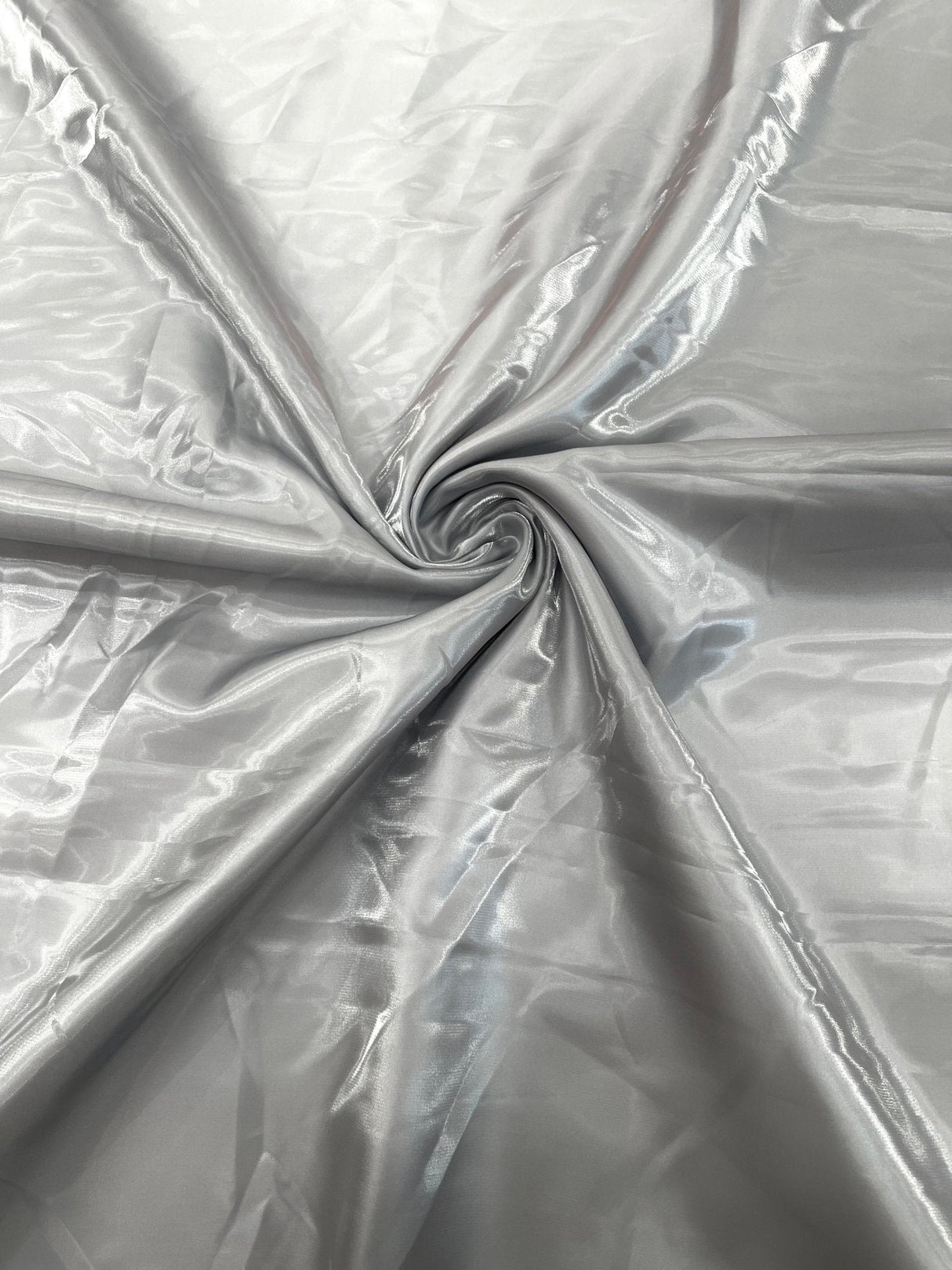 Liquid Wet Bridal Satin Polyester Fabric - High Shine Finish, 58" Width (1 Yard)