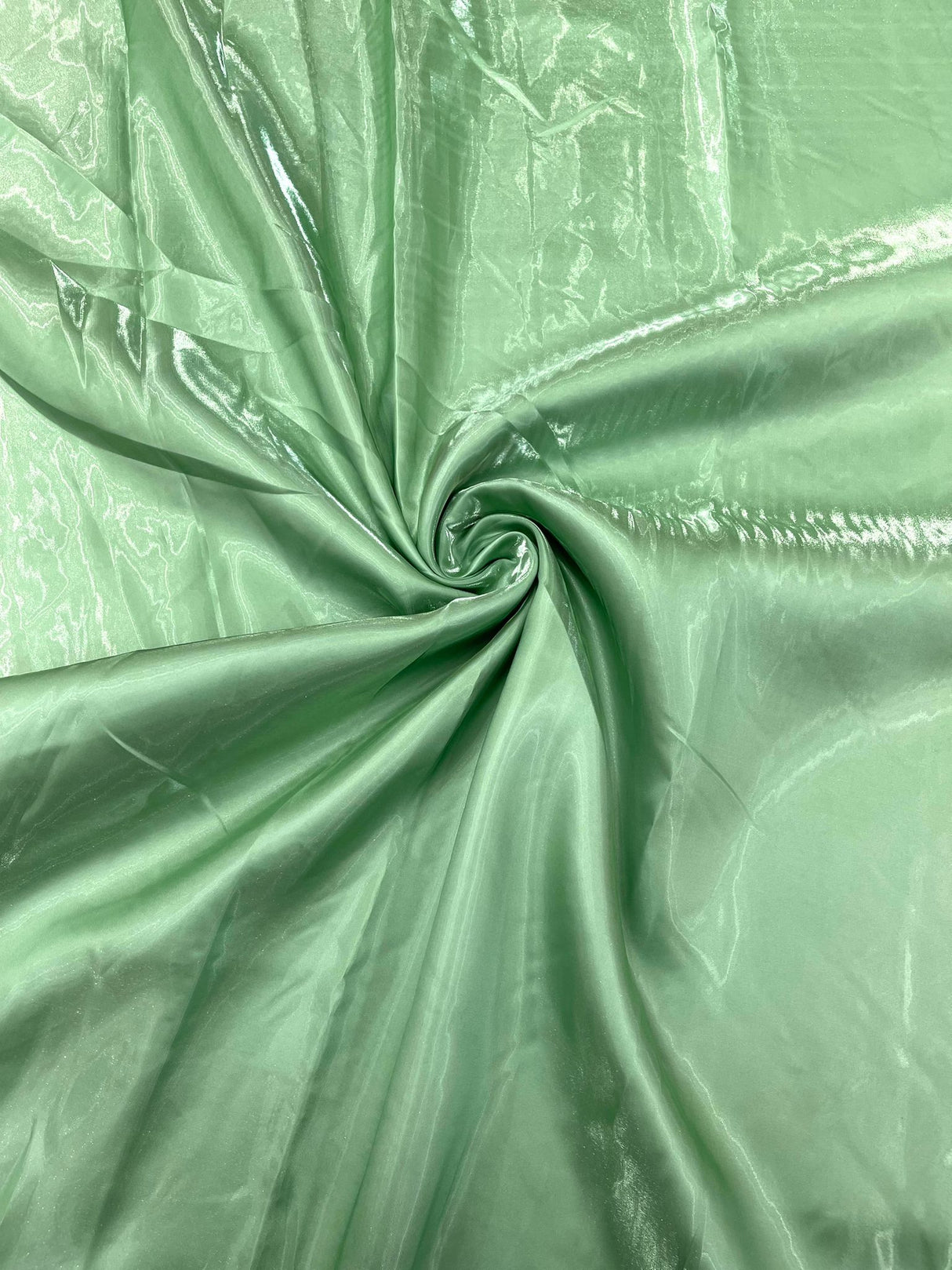 Liquid Wet Bridal Satin Polyester Fabric - High Shine Finish, 58" Width (1 Yard)