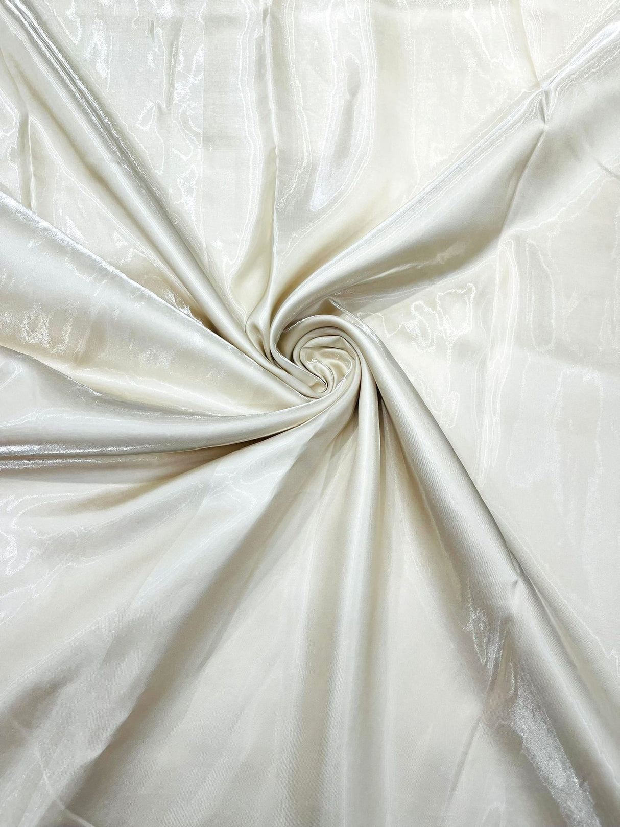 Liquid Wet Bridal Satin Polyester Fabric - High Shine Finish, 58" Width (1 Yard)