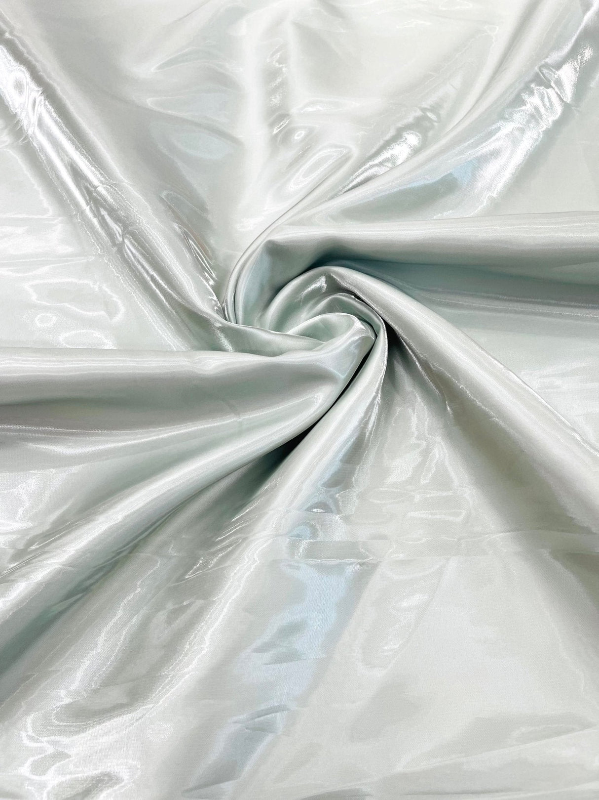 Liquid Wet Bridal Satin Polyester Fabric - High Shine Finish, 58" Width (1 Yard)
