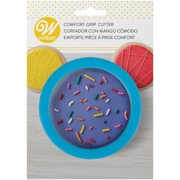 Wilton Round Comfort Grip Cookie Cutter – 4 Inch