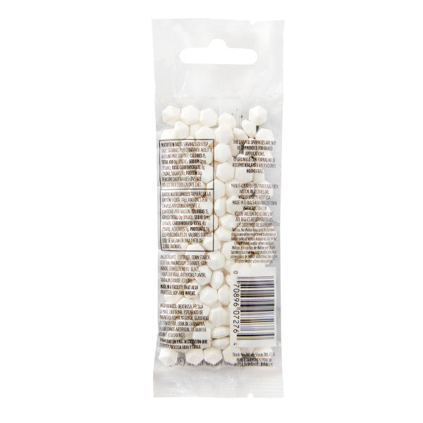 Wilton White Diamonds Sprinkles Pouch, 1.1 oz.