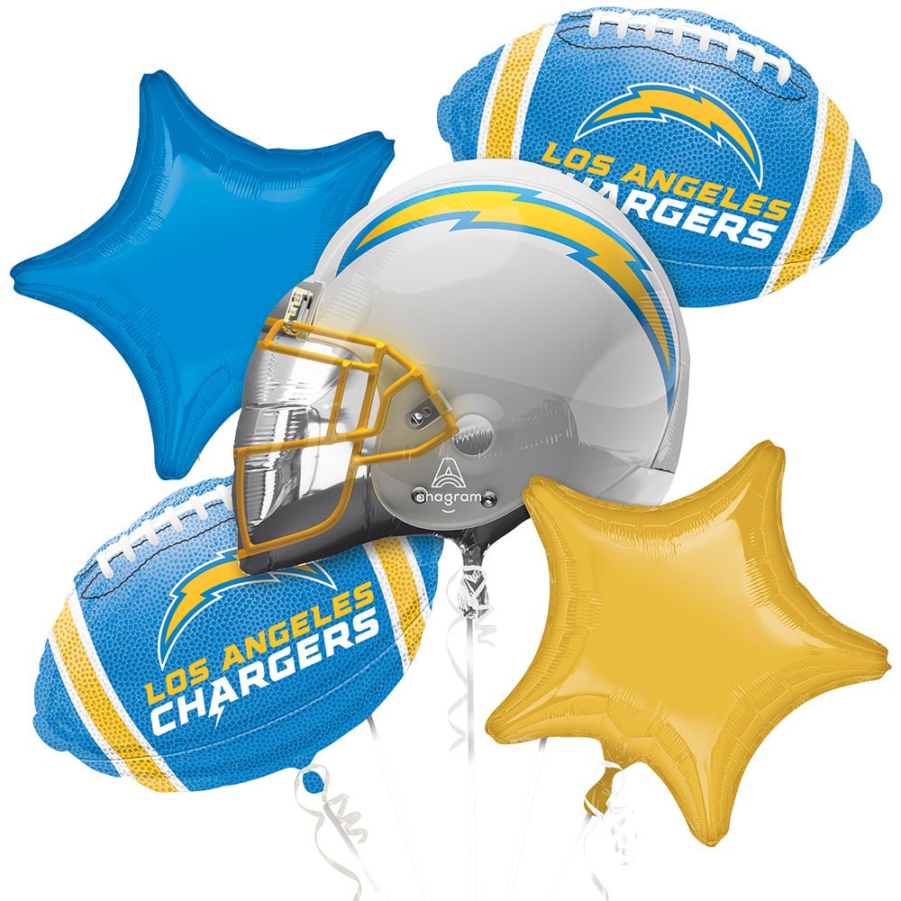 Los Angeles Chargers Balloon Bouquet