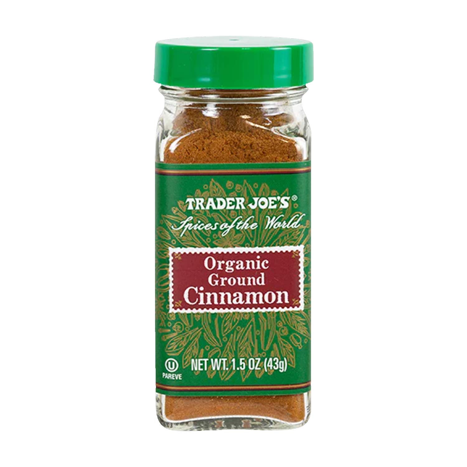 Organic Ground Cinnamon 1.5 oz Warm & Aromatic