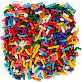 Wilton Rainbow Jimmies Sprinkles Tube – 1.5 oz.