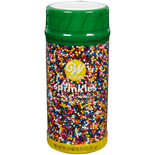 Wilton Rainbow Nonpareil Sprinkles, 7.5 oz.