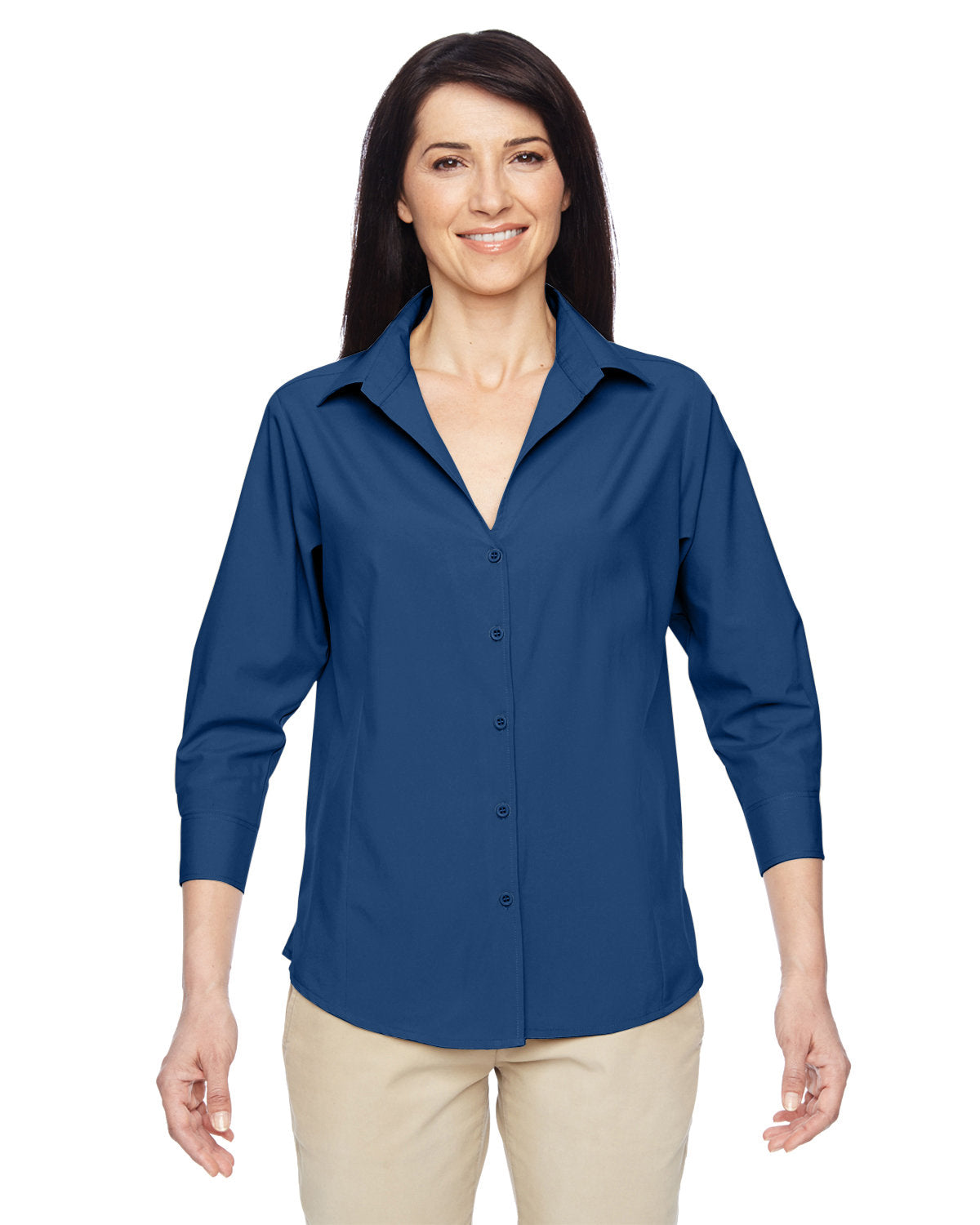 Ladies' Paradise Three-Quarter Sleeve Performance Shirt
