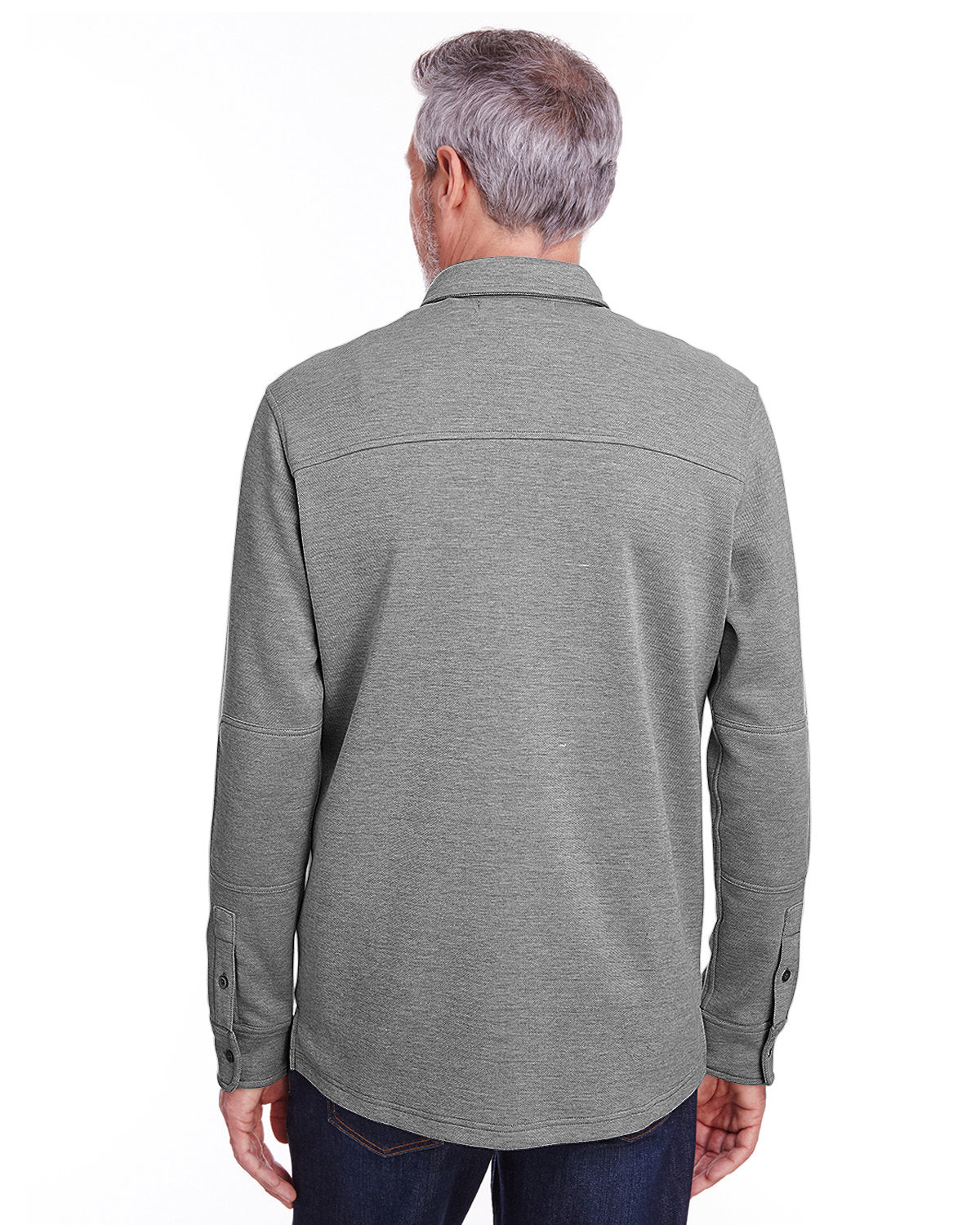 Adult StainBloc™ Pique Fleece Shirt-Jacket