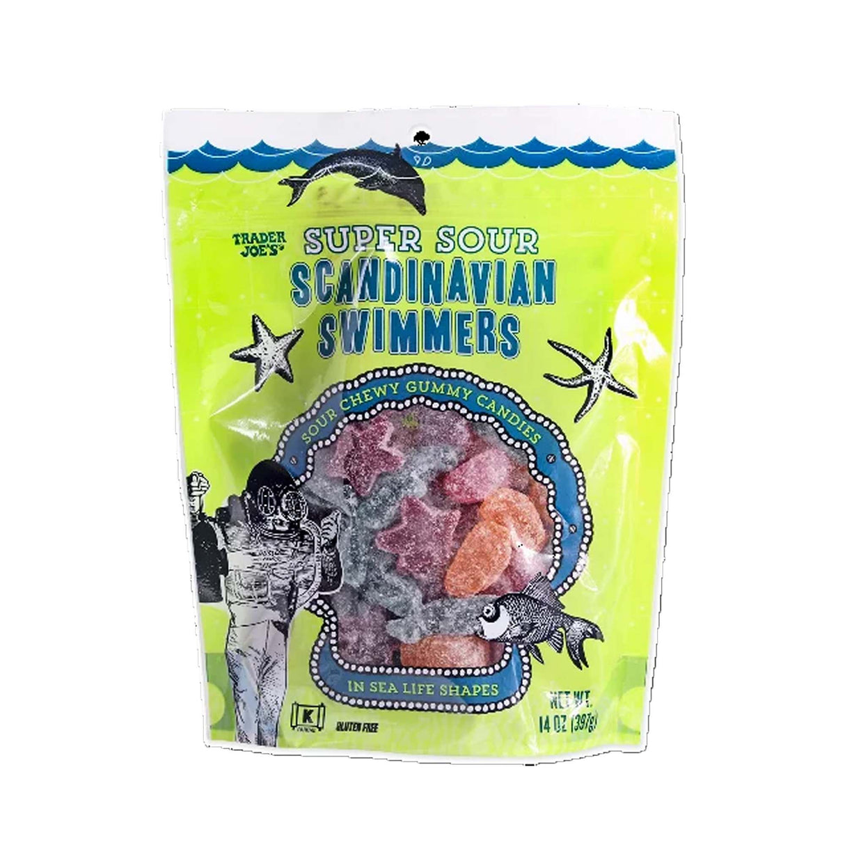 Trader Joe's Super Sour Scandinavian Swimmers | 14 oz