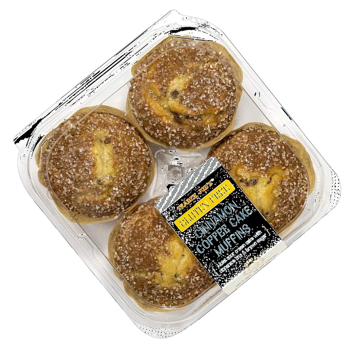Trader Joe’s Gluten Free Cinnamon Coffee Cake Muffins 14 Oz