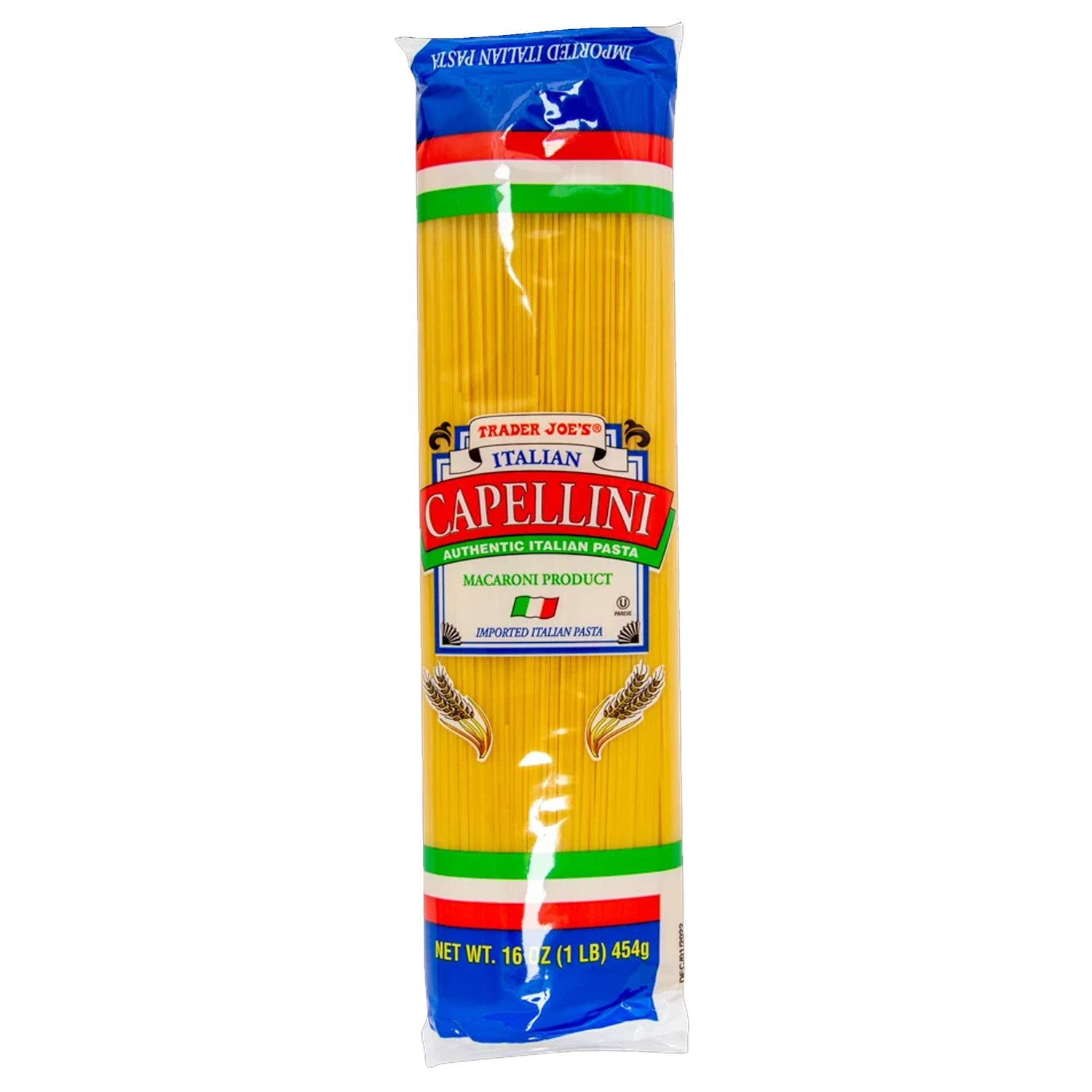 Trader Joe’s Authentic Italian Capellini Pasta 1 Lb
