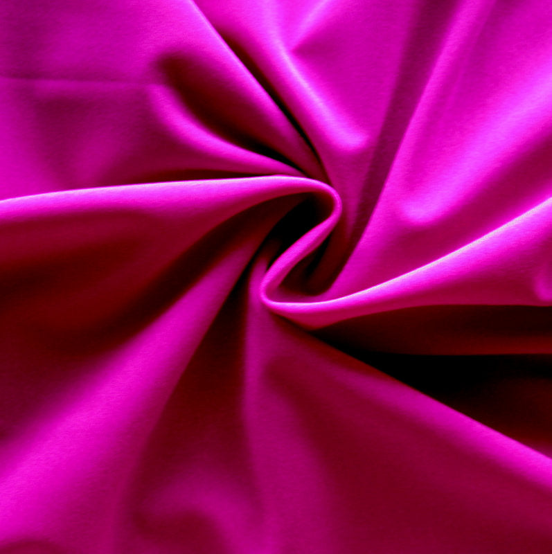 Swim Knit Nylon Spandex Tricot Magenta Solid